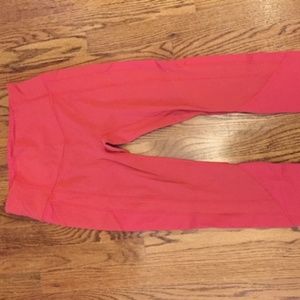 Lulu High Rise Crop Pants